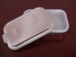 airline meal container