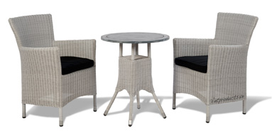 Poly Rattan Table Set