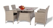 Poly Rattan Table Set