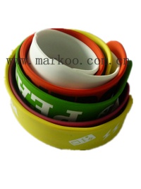 silicone stylish wrist bracelets