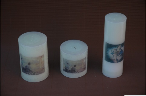 Handmade Church Candle