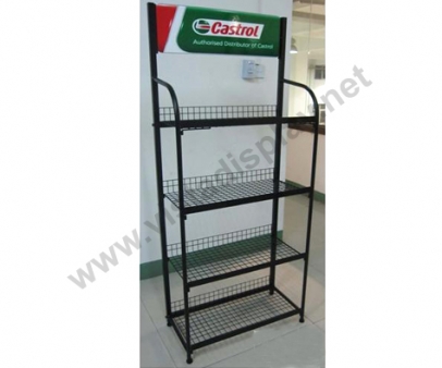 Lubricating oil metal display