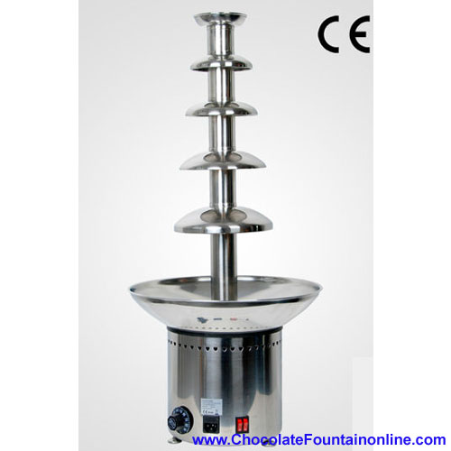 5 tiers chocolate fountain machine for sale