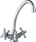 Double handle faucet