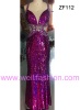 Cheap Long Sexy Beading Applique Sequin Evening Dresses