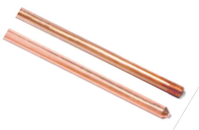 Copperbond earth rods