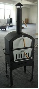 outdoor wood fired pizza oven