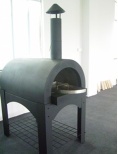 wood fired pizza oven