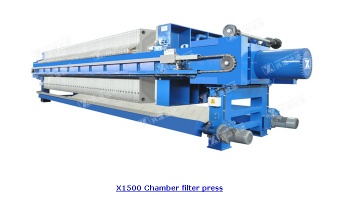 Chamber filter press