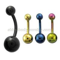 Anodized Belly Ring