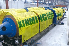 Tubular stranding machine