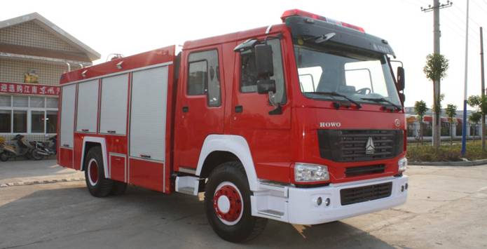 HOWO heavy truck firefighting truck