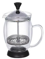 Double Walled Glass Coffee Press in 300ml /600ml