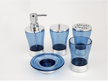 Acrylic Bath Accessories Set