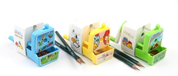 school stationery kids pencil sharpener