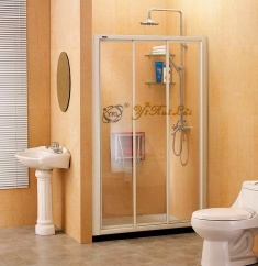 three door sliding shower screen