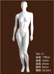 Plastic Female Mannequin