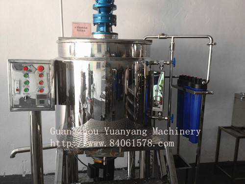 liquid detergent machine