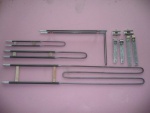 Molybdenum disilicide heating elements