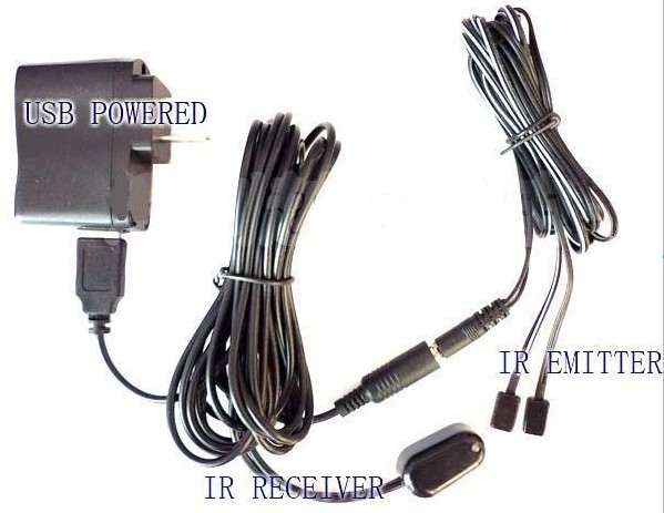 IR Extender to amplify Remote control signal of 2 Electronics Device