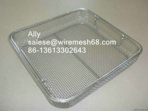 Disinfection Basket,Wire Mesh Basket,Mesh Basket