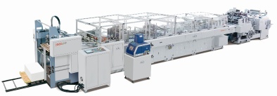 Automatic sheet fed paper bag making machine