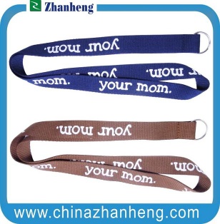 MOQ only 100pcs screen print lanyards