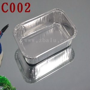 Disposable Airline Aluminum Foil Container C002