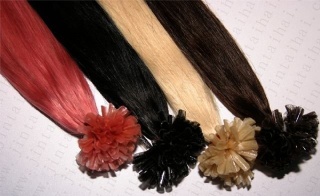 Hotsale nail hair extension