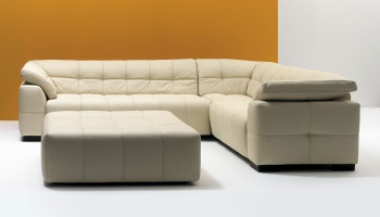 leather sofa