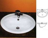 Above counter basin