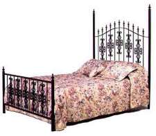 iron bed