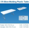 Blow-Molding Round Stool