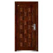 wood steel security door