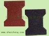 dog bone shape rubber tile / paver