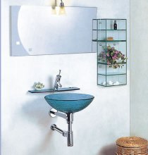 GLASS BASIN SET