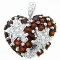 pendant---silver jewelry with cubic zirconia