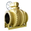 API 6D trunnion ball valve