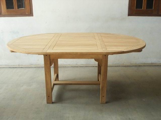 teak ext table