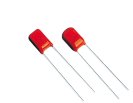 Metallized polyester film stacked capacitor