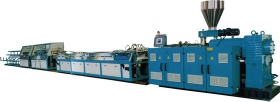 Plastic Profiles Extrusion Line