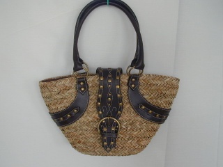 straw handbag