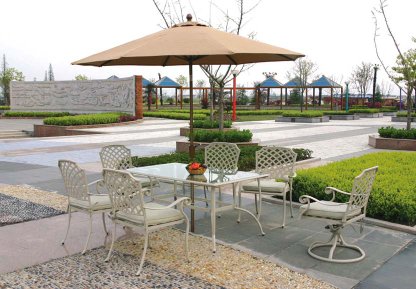 cast aluminum furniture