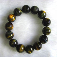 Tiger eye gem stone bracelet(blue)