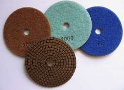 flexible polishing pads