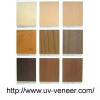 Prefinished nature wood veneered laminate