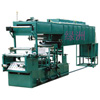 Double drying tunnel adhesive tape coating machine