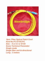 fiber optical patch cord