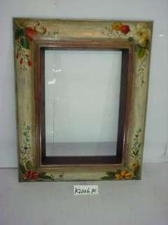 wooden mirror frame