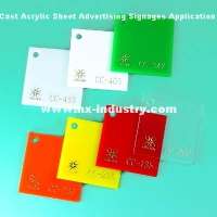 Cast Acrylic Sheet-Advertising Application